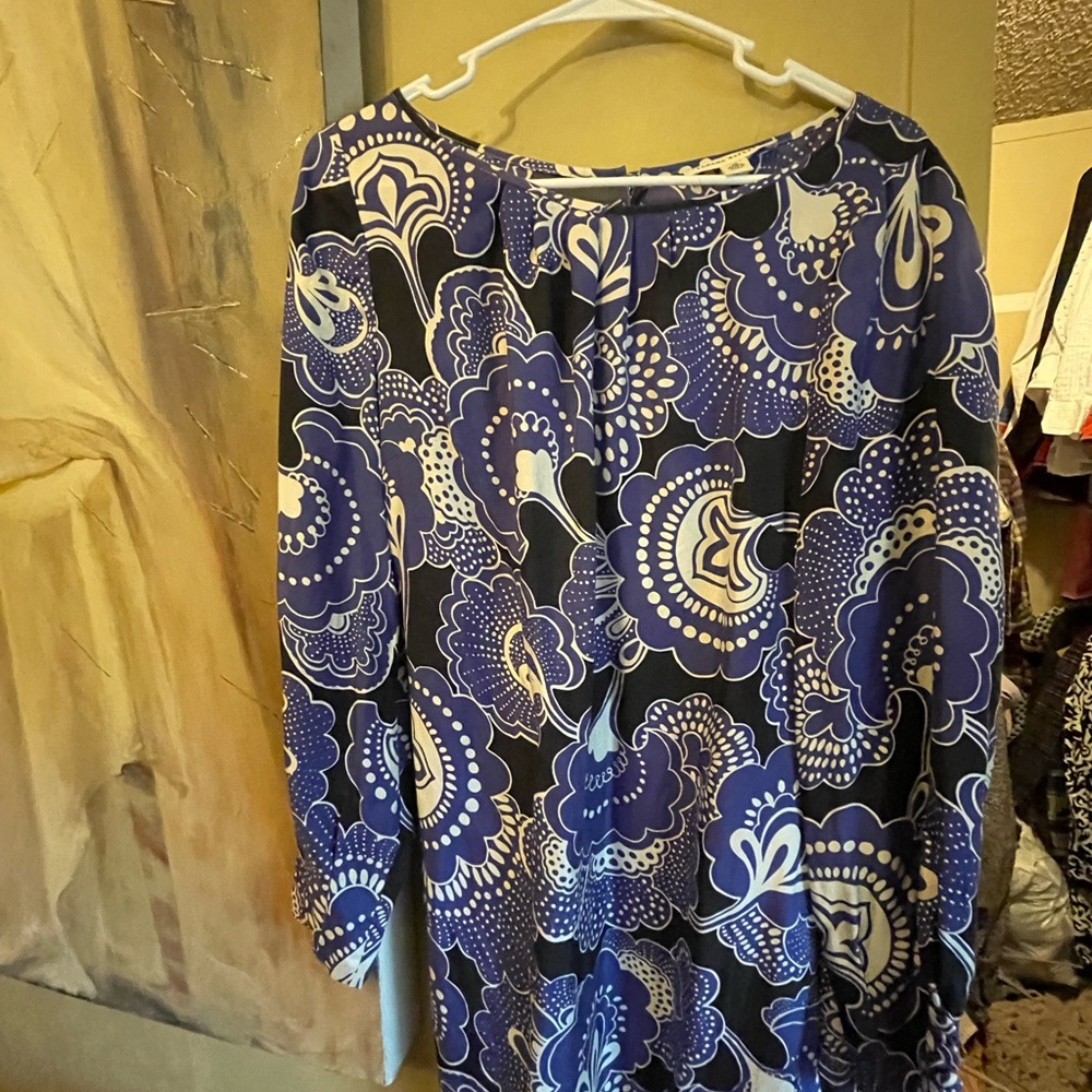 Banana Republic silk floral dress